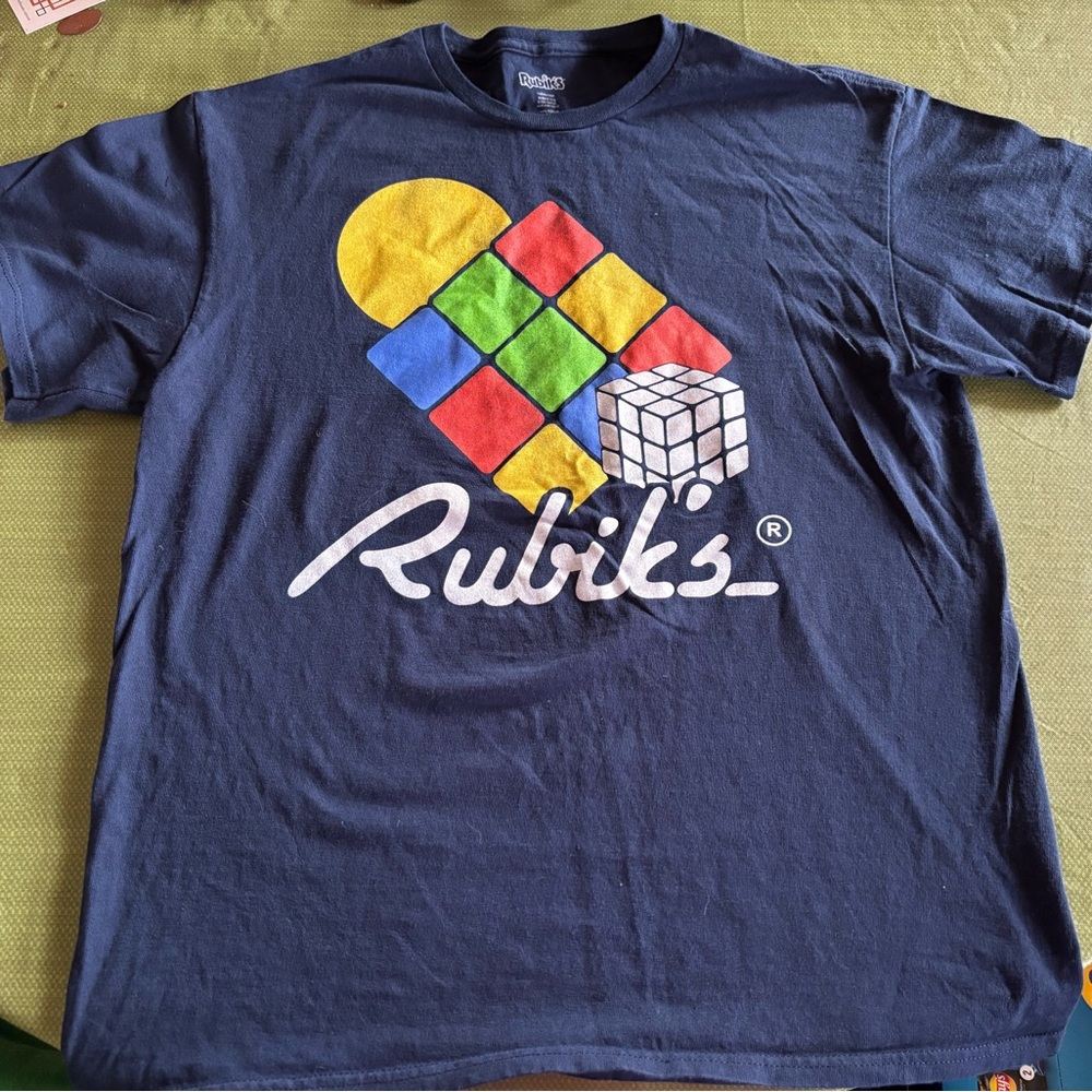 Rubik's Cube Graphic T-Shirt